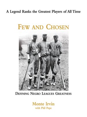 cover image of Few and Chosen Negro Leagues
